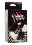 Running Wild Black & White Tail Metallic Anal Probe