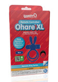 Screaming O Ohare Remote Controlled Vibrating Ring - Xl Blue