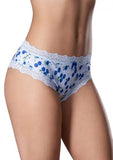 Sweet Treats Crotchless Boy Short W/wicked Sensual Care Blueberry Lube - Blue Qn