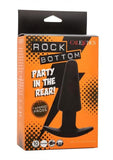 Rock Bottom Tapered Anal Probe - Black