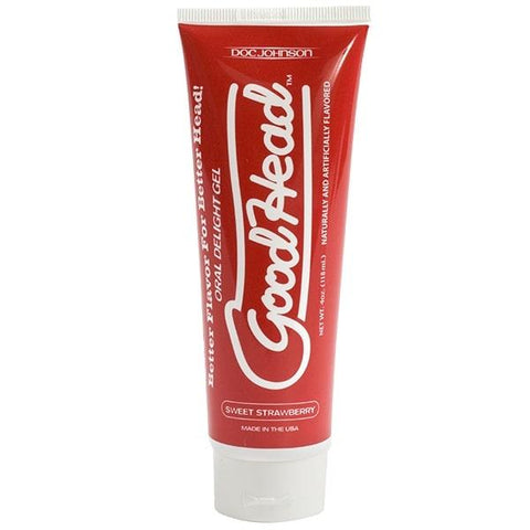 Goodhead Oral Delight Gel 4 Oz Strawberry (bulk)