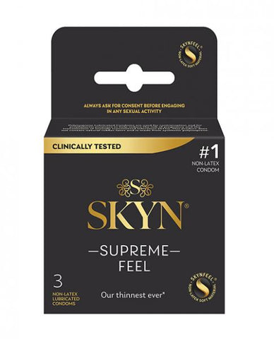 Lifestyles Skyn Supreme Feel Condoms - Pack Of 3