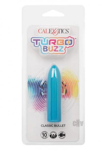 Turbo Buzz Classic Bullet Stimulator - Blue