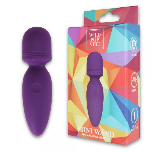 Wild Pop Vibe Mini Wand Purple