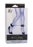 Nocturnal Collection Adjustable Ankle Cuffs - Black