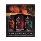 Earthly Body Summer 2024 Massage Oil Gift Set - 2 Oz Asst. Scents