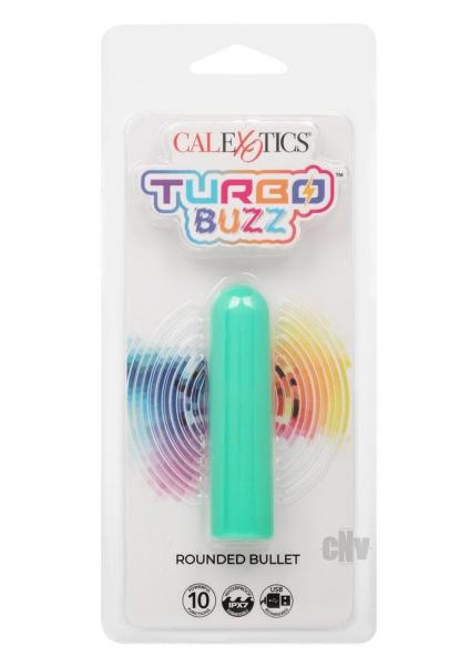 Turbo Buzz Rounded Bullet Stimulator - Green