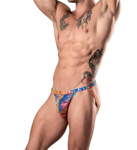 Male Power Your Lace Or Mine Jock Multicolor L/xl