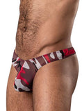 Cumouflage Bong Thong Red S/m