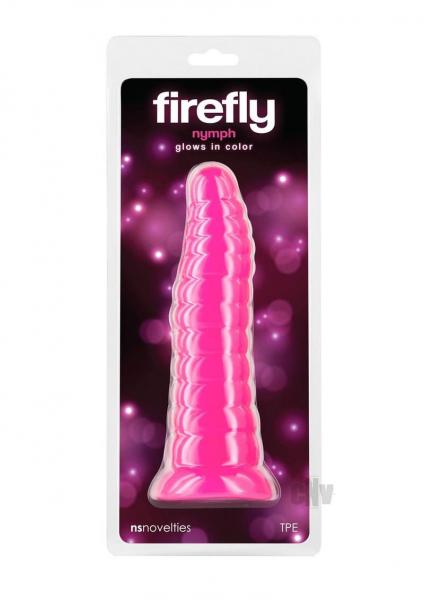 Firefly Nymph Glow-in-the-dark Dildo Pink