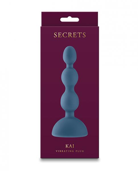 Secrets Kai Vibrating Anal Plug Dark Teal