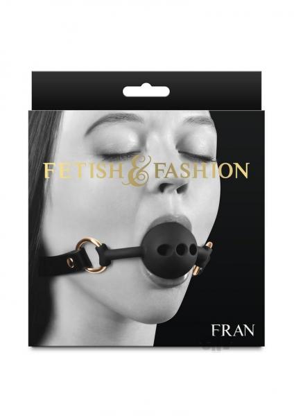 Fetish & Fashion Fran Ball Gag Black