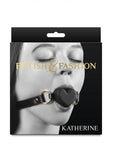 Fetish & Fashion Katherine Heart Gag Black