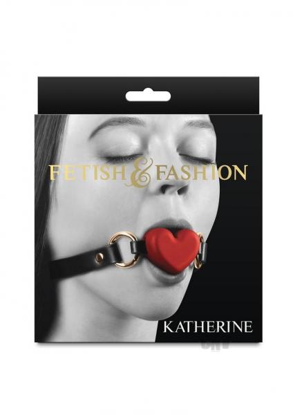 Fetish & Fashion Katherine Heart Gag Red