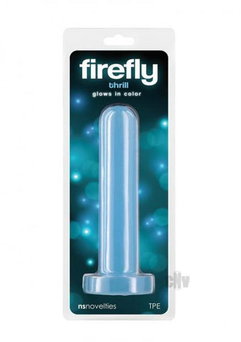 Firefly Thrill Small Glow-in-the-dark Dildo Blue