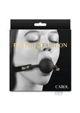 Fetish & Fashion Carol Ball Gag Black