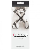 Sinful Hogtie Black