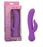 First Time Rechargeable Pleaser Vibrator - Purple