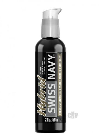 Swiss Navy Premium Hybrid Lubricant - 2 Oz Bottle