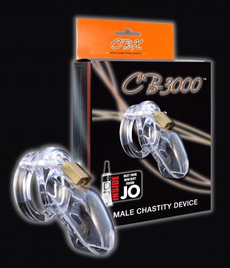 CB-3000 Clear Male Chastity