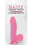 Basix 6.5 Dong W/suction Pink