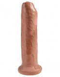 King Cock 7 Uncut Dildo - Tan