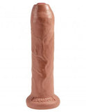 King Cock 7 Uncut Dildo - Tan