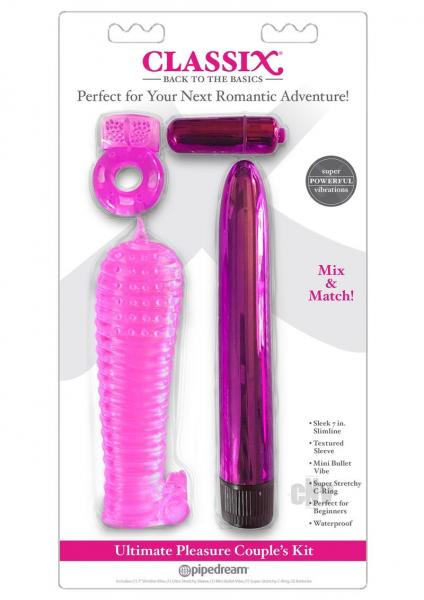 Classix Ultimate Pleasure Couples Kit - Pink