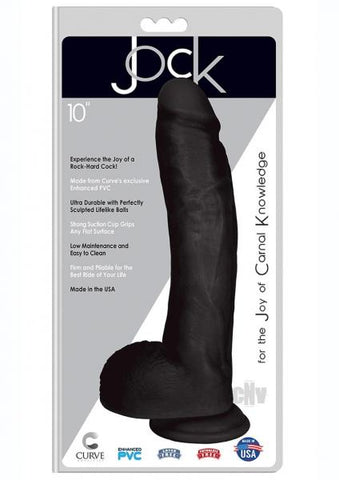 Curve Novelties Jock 10 Dong w/Balls - Midnight