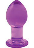 Crystal Butt Plug Medium - Purple