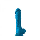 ColourSoft 5 Silicone Soft Dildo - Blue