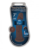 FLESHSTIXXX 7in Silicone Dildo Chocolate