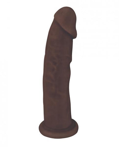 FLESHSTIXXX 6in Silicone Dildo Chocolate