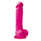 Colours Pleasures 8 Dildo w/Suction Cup - Pink