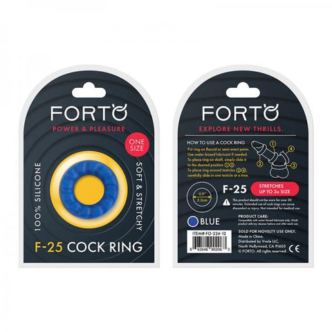 FORTO F-25 C-Ring 23mm Blue