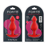 FORTO F-78 Pointee Plug Red Medium