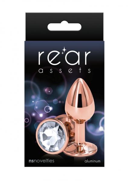 Rear Assets Rose Gold Small - Clear