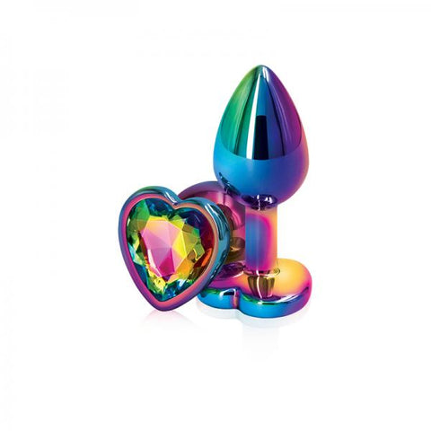 Rear Assets Multicolor Heart Small - Rainbow