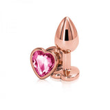 Rear Assets Rose Gold Heart Small - Pink