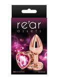 Rear Assets Rose Gold Heart Small - Pink