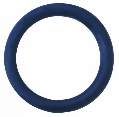 Spartacus 1.25 Rubber Cock Ring -  Blue