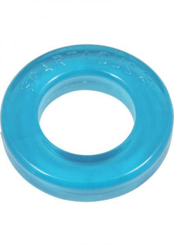 Spartacus Elastomer Cock Ring - Metro Blue