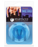 Spartacus Elastomer Cock Ring - Metro Blue