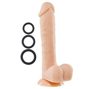 9 Silicone Pro Odorless Dong - Flesh