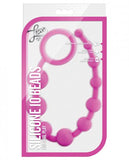 Luxe Silicone 10 Beads Pink