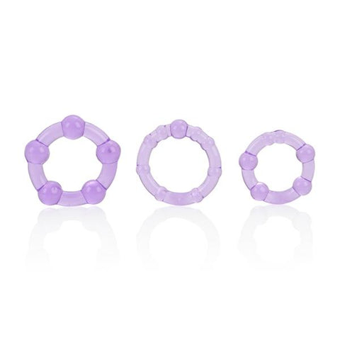 Silicone Island Rings-purple