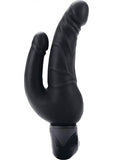 Bendie Power Stud Over & Under Vibrator - Black