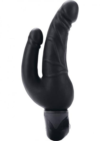 Bendie Power Stud Over & Under Vibrator - Black