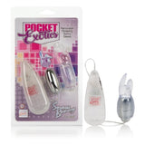 Pocket Exotics Snow Bunny Bullet - Clear