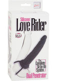 Silicone Love Ride Dual Penetrator Black